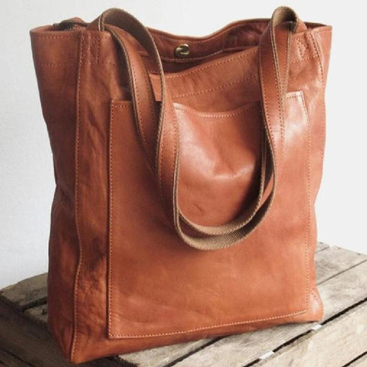 Elara | Leather Tote Bag